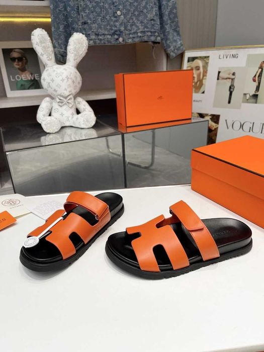 HERMES Chyre klasyczne buty z luksusowym wykończeniem buty