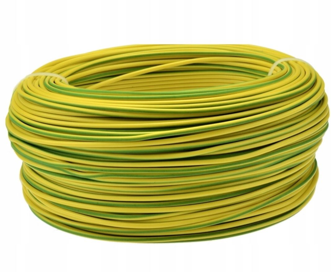 Przewód, Kabel Uziemiający, Żółto-zielony lub Czarny LGY 16mm2