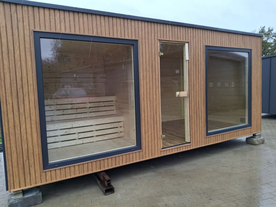 Sauna ogrodowa fińska, sucha Piec elektryczny