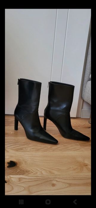 Botki na słupku H&M r. 41