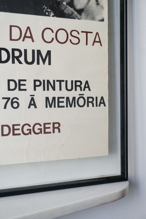 Cartaz / Poster Exposição Noronha da Costa - Galeria Quadrum 1976