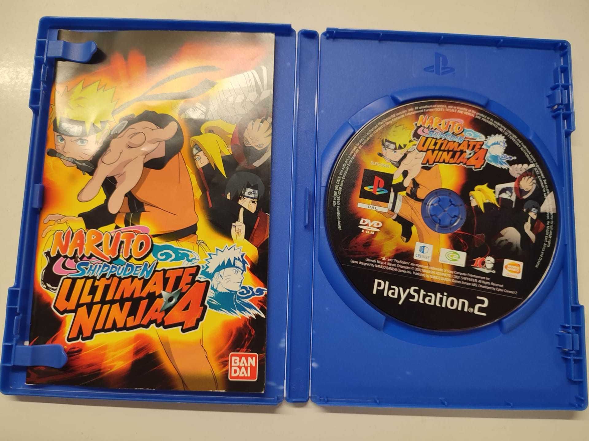 PS2 - Naruto Shippuden Ultimate Ninja 4
