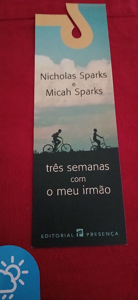 Marcadores de livros, novos