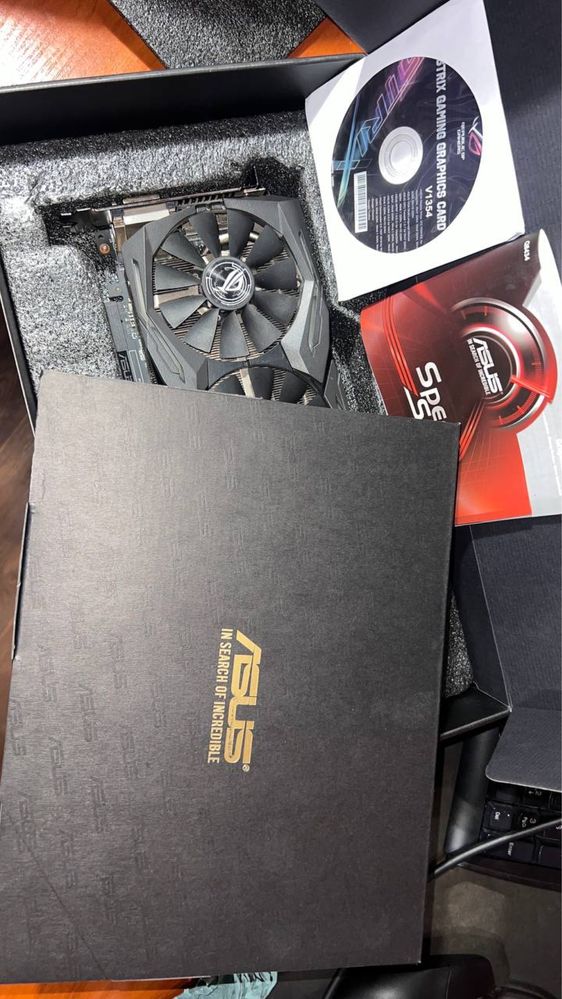 Asus Strix GTX 1060 6GB Відмінний стан, повний комплект