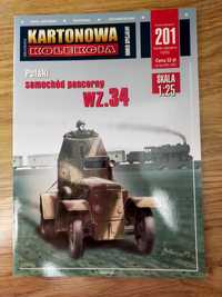 Model kartonowy wz. 34 kartonowa kolekcja 1:25