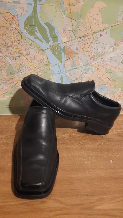 Туфли мужские кожа MIDA р.40, замш р.45.