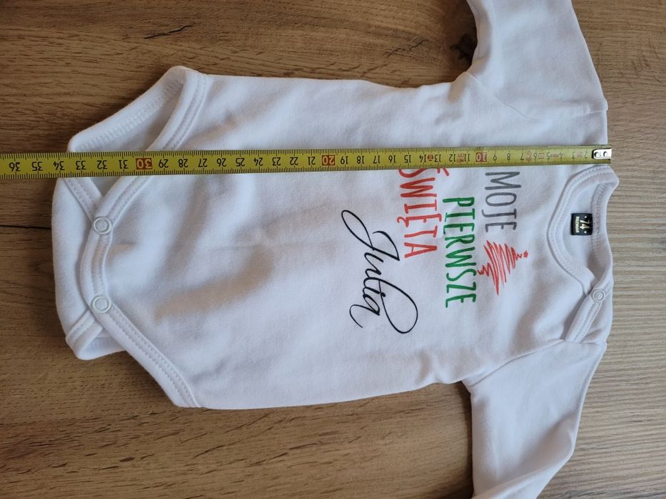 Zestaw body i spódniczka Moje pierwsze święta Julia