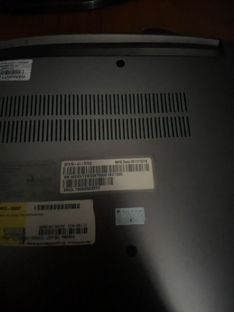 Ноутбук Acer Swift 3 SF315-41