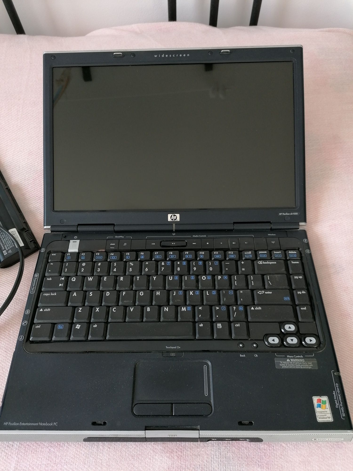 Laptop HP Pavilion dv1000 Pentium 2.0 GHz
