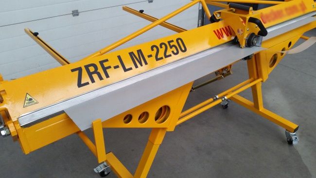 Листогиб / Листогибочный станок 2250мм - 1 мм DACHDECKER ZRF-LM-2250мм