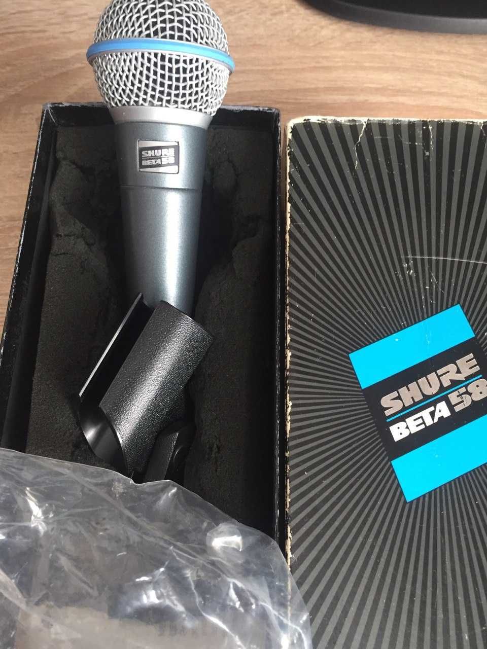 Мікрофон - Shure Beta 58-USA-новий, Обмін!