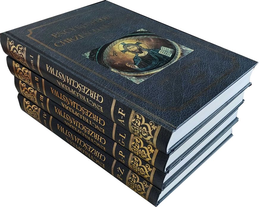 ENCYKLOPEDIA CHRZEŚCIJAŃSTWA zestaw kolekcja pakiet 4 tomów