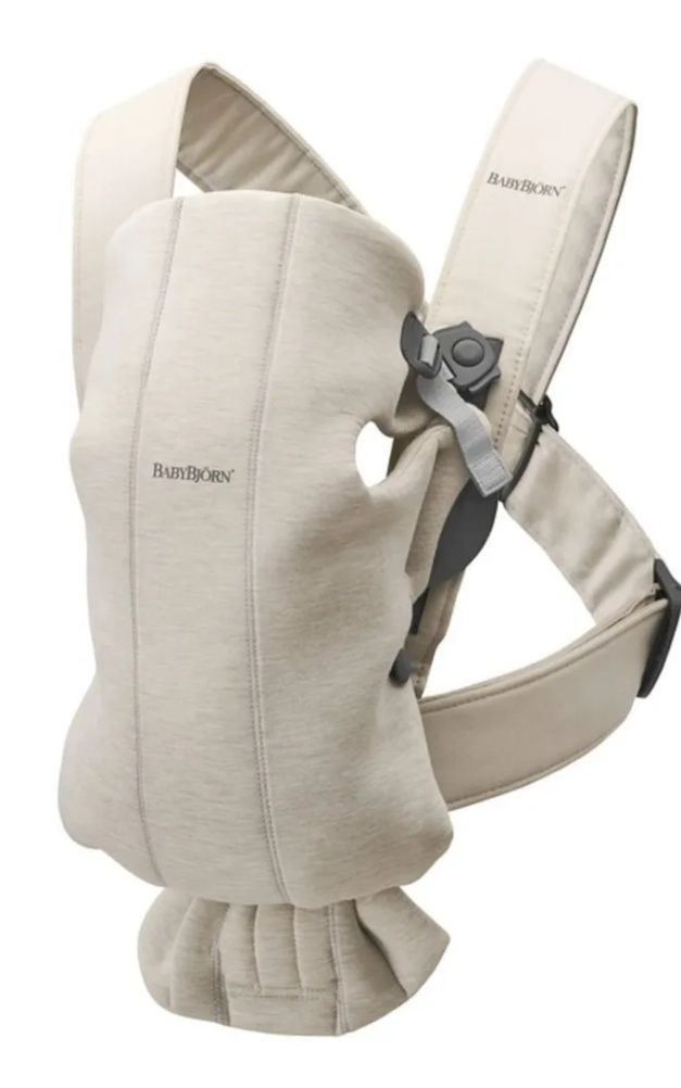 Nosidło BabyBjorn Mini 3D Jersey Szare