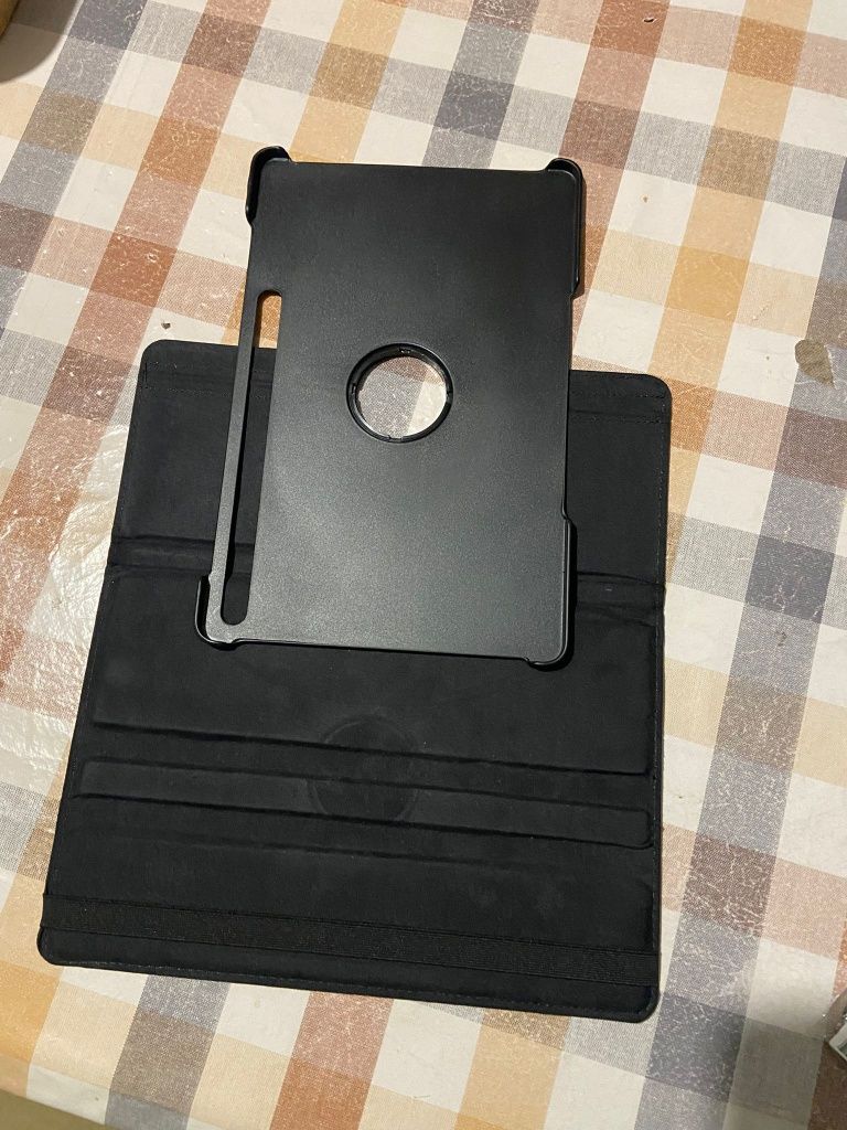 capa livro cor preta Galaxy tab s7 fe e S7 plus