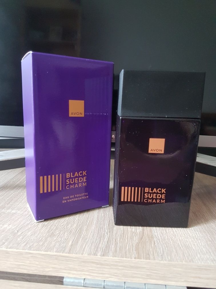 Perfumy męskie Black Suede Charm Avon 100ml nowy prezent okazja
