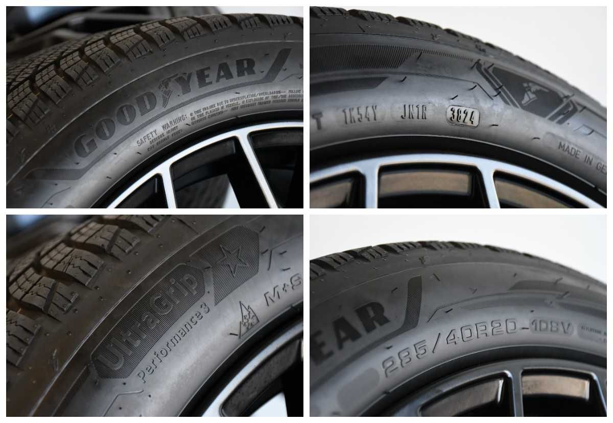 Koła Zimowe BMW 7er G70 i7 G70 X3 G45 20" 911M Goodyear 2024 BlackMatt