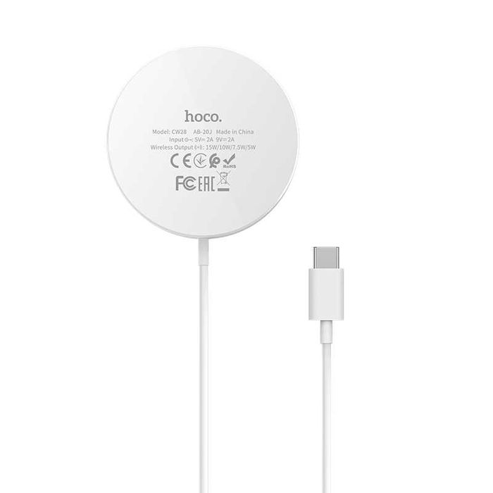 Зарядка Qi HOCO Original series magnetic wireless fast charger CW28