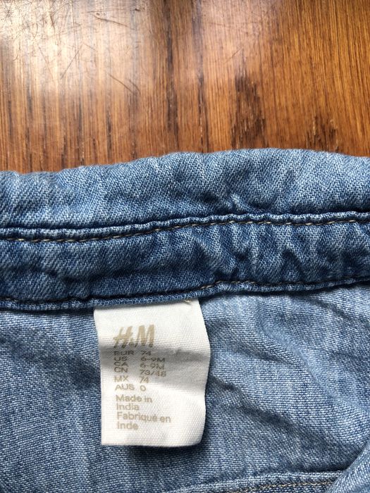 Джинсова сорочка Н&М