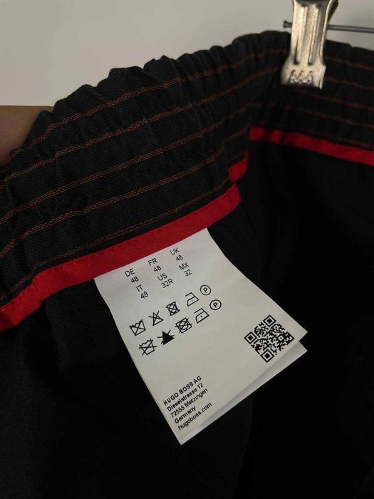 Чоловічі брюки штани в смужку hugo boss