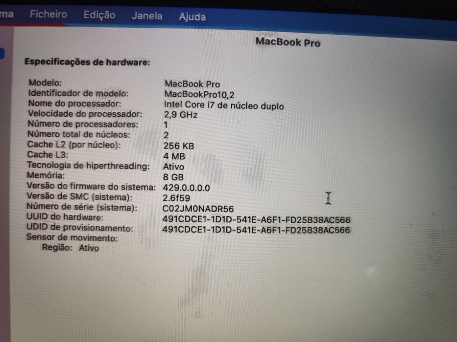 Macbook Pro i7  Retina 13"