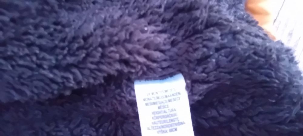 Casaco quente de inverno bebé tamanho até 6 meses