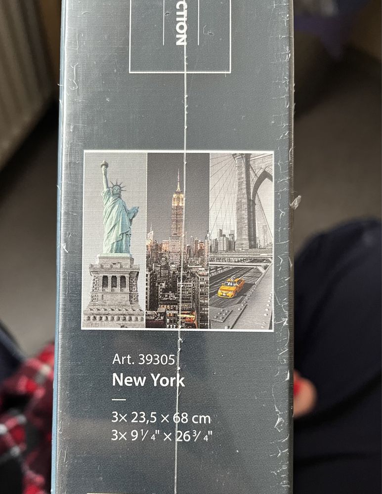 Kolekcja puzzli 3x500 Nowy York