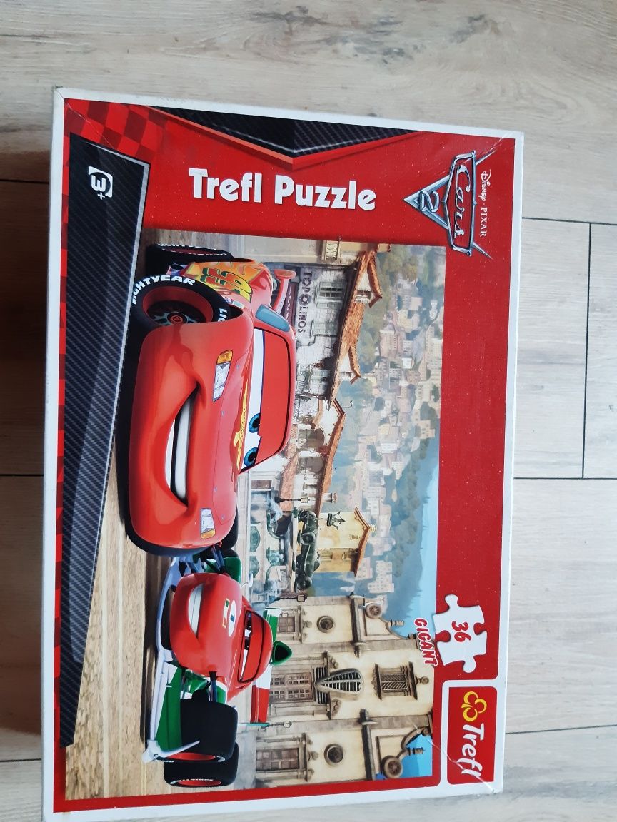 Auta Puzzle Gigant