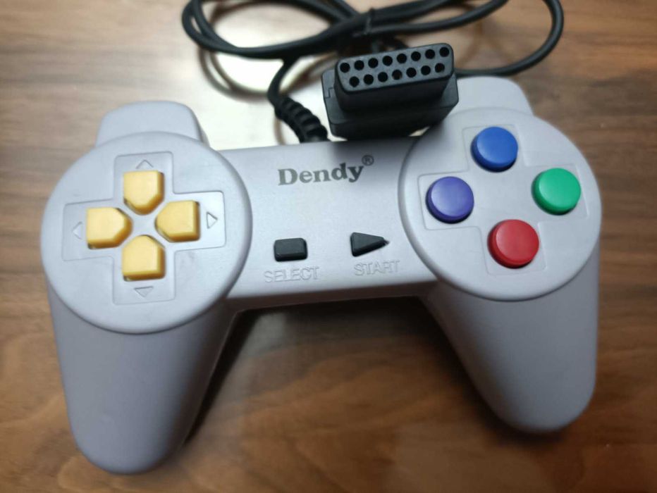 Джойстик Dendy  8-bit с широким разъемом 15pin пара