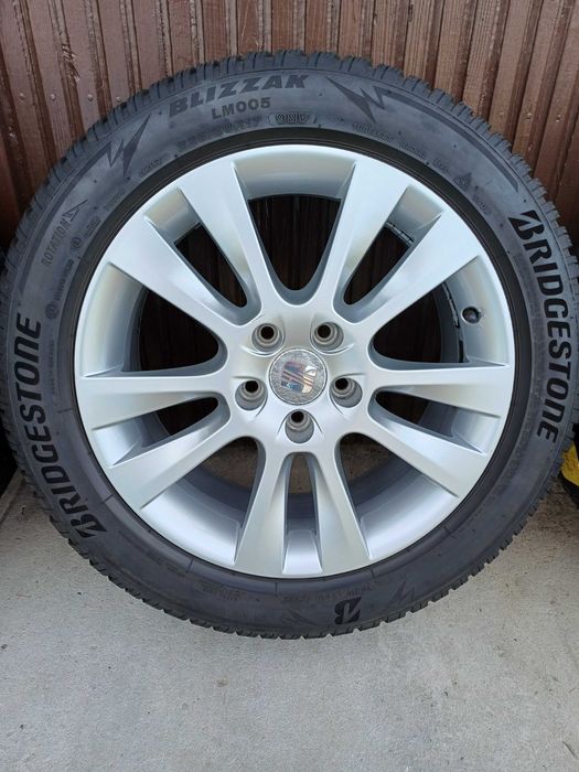 Koła zimowe Seat 17 7J ET39 225/50 R17 Bridgestone Blizzak LM005