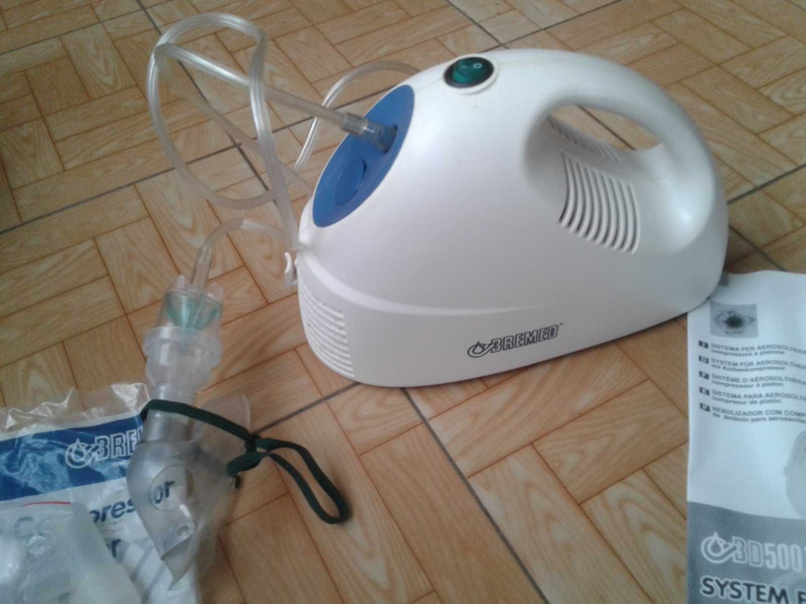 Vendo Nebulizador com compressor BREMED como NOVO!