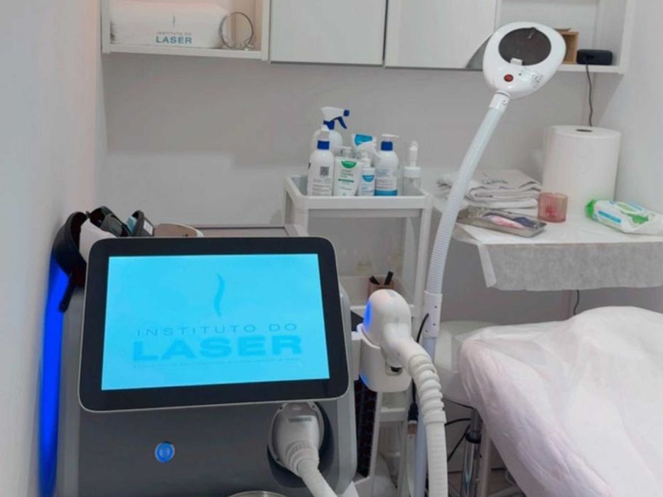 VENDA – Máquina de Depilação a Laser Diodo 4 Ondas – COMO NOVA