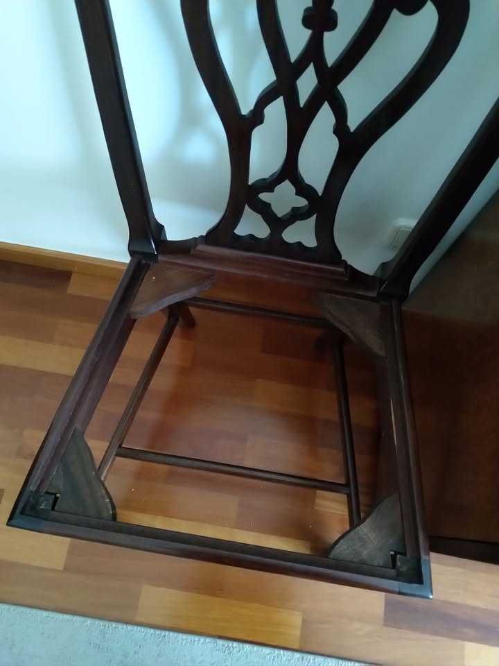 cadeiras estilo Chippendale