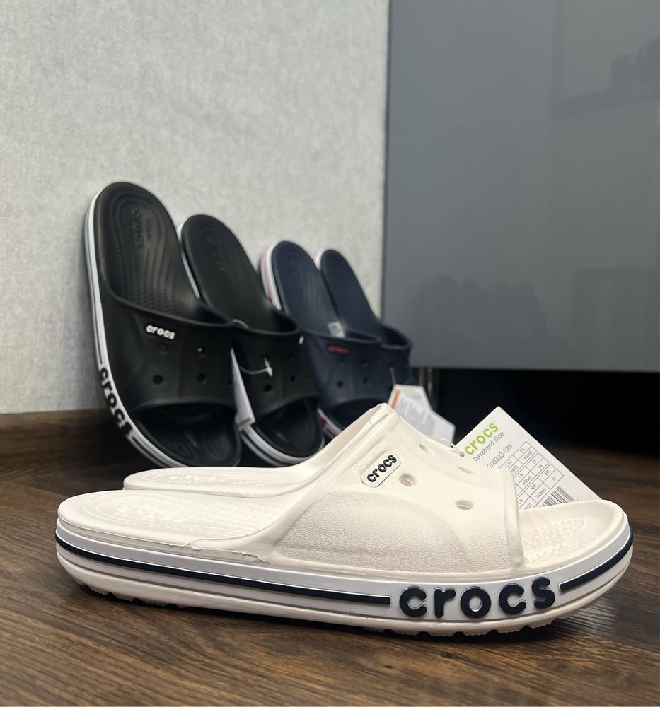 Шльопанці Crocs Bayaband Slide. Знижка. Оригінал