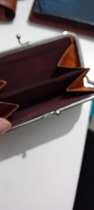 Portfel damski skorzany vintage