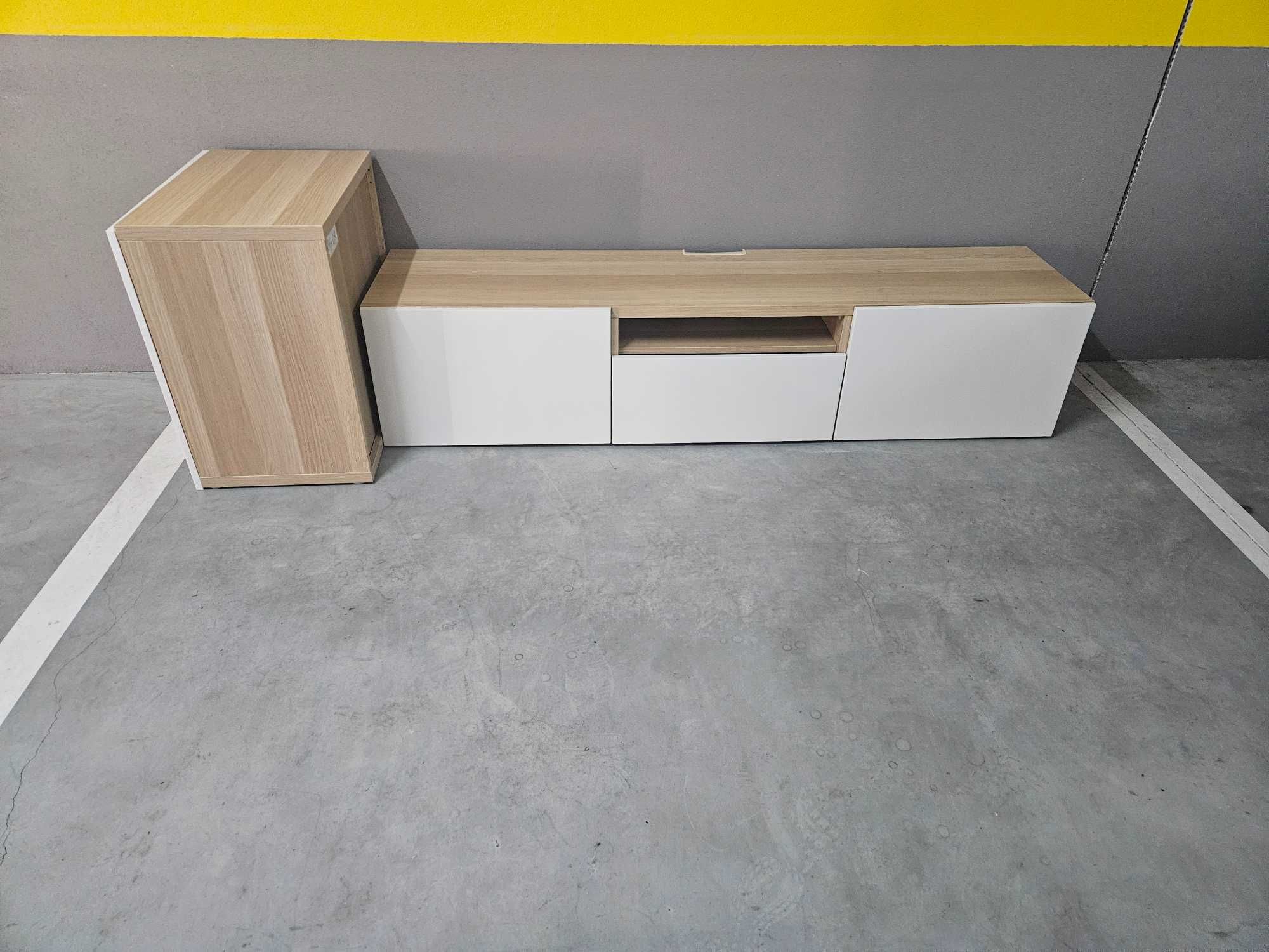 Movel tv ikea duas peças