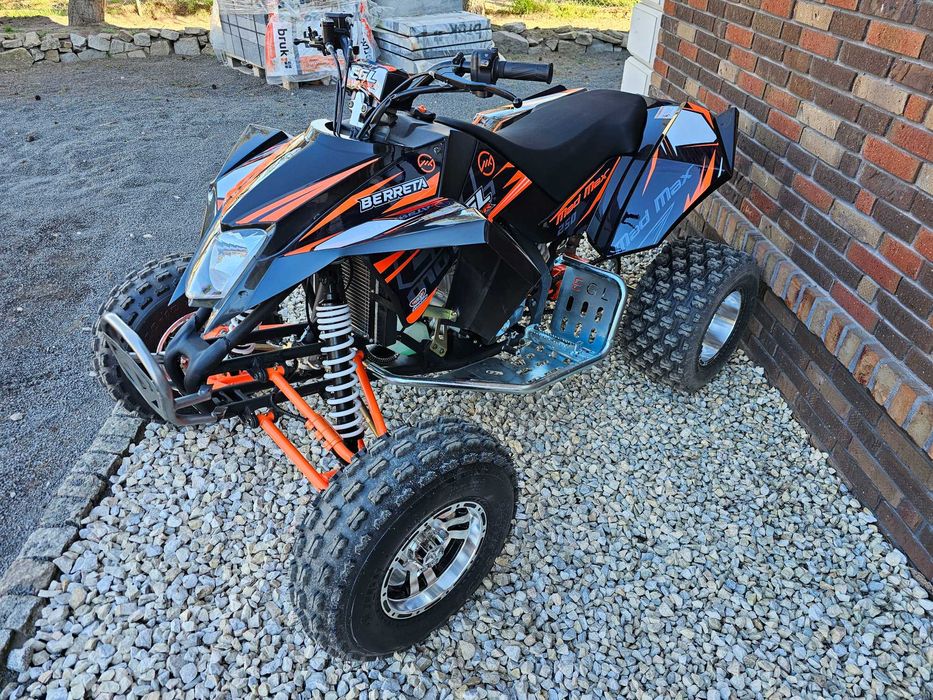 Quad ATV 250cc Mad Max Berreta 25km manual alu RATY DOWÓZ Full jakość