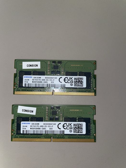 Оперативна память DDR5 SODIMM (2х8) 16 gb 4800