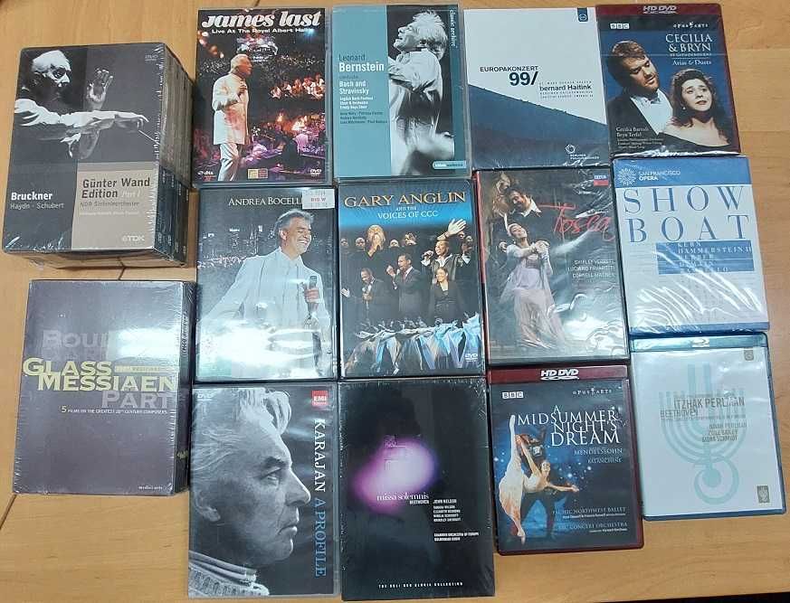 Dvds/Blu-Ray de Dança, Ballet e Música Clássica, desde 4€