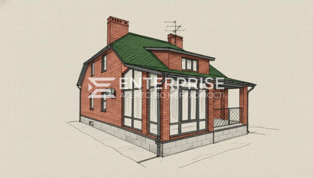 Без%! Продаж ділянки з будинком в с. Лісники