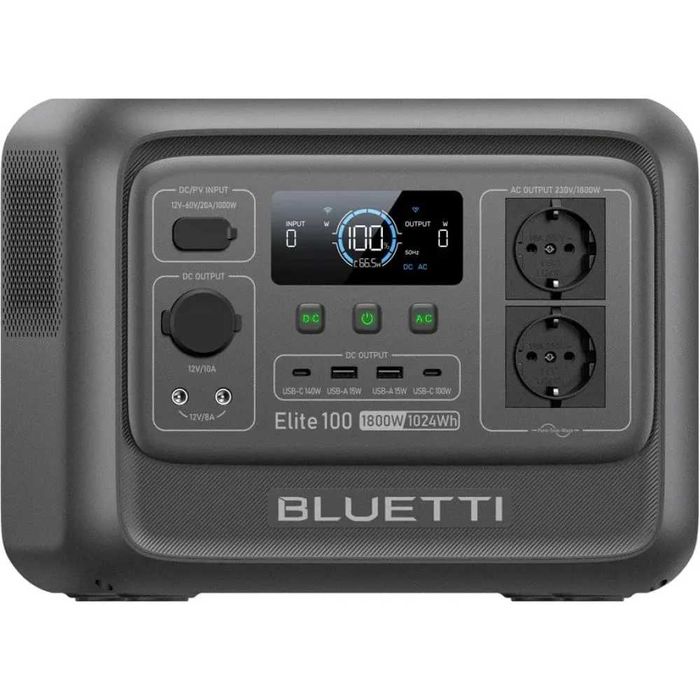 Зарядна станція Bluetti Elite 100 V2 1800W 1024Wh Гарантія 5 років