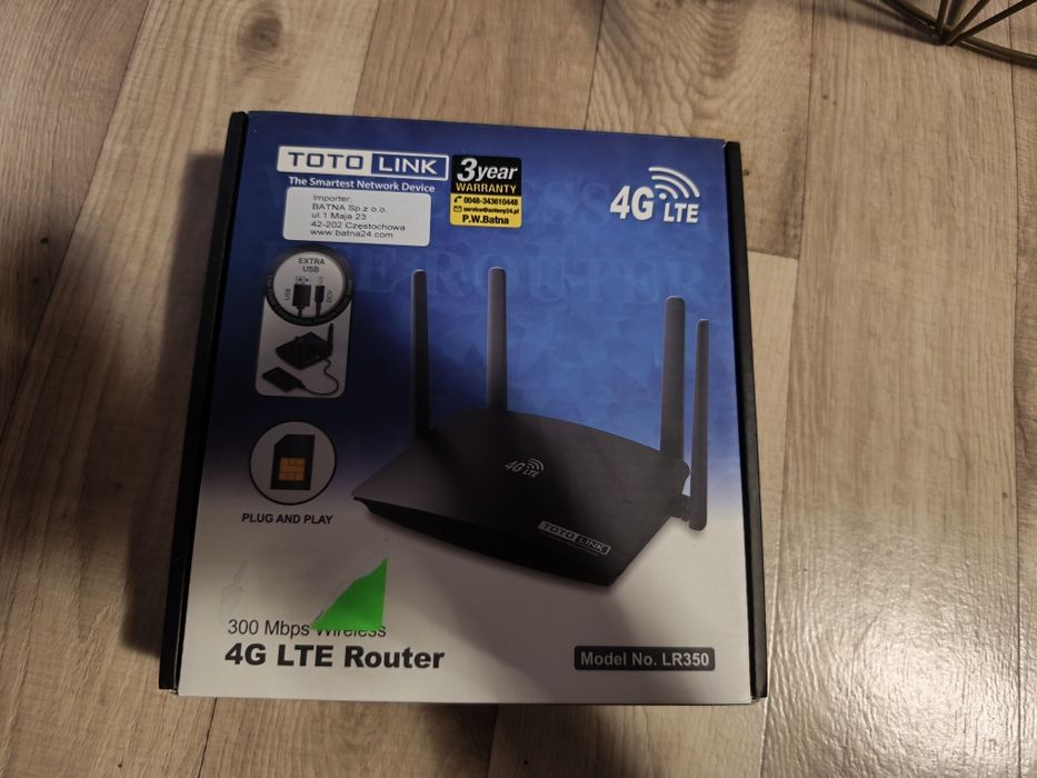 Router wifi na kartę tp-link