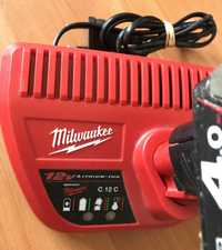 Milwaukee C12C+ акумулятор M12 (M12B4)