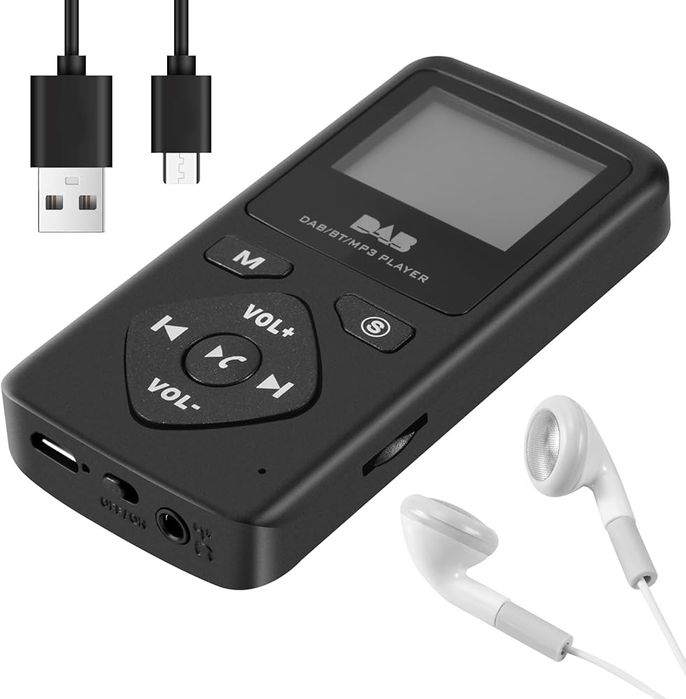 Цифрове радіо Bluetooth 4.0 Персональне кишенькове FM-радіо,мp3 плеєр