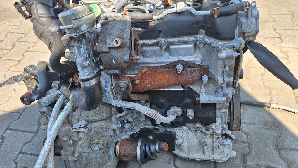 Silnik skrzynia Toyota Yaris 1ND 1.4 D4D 2008 kompletny ze skrzynia
