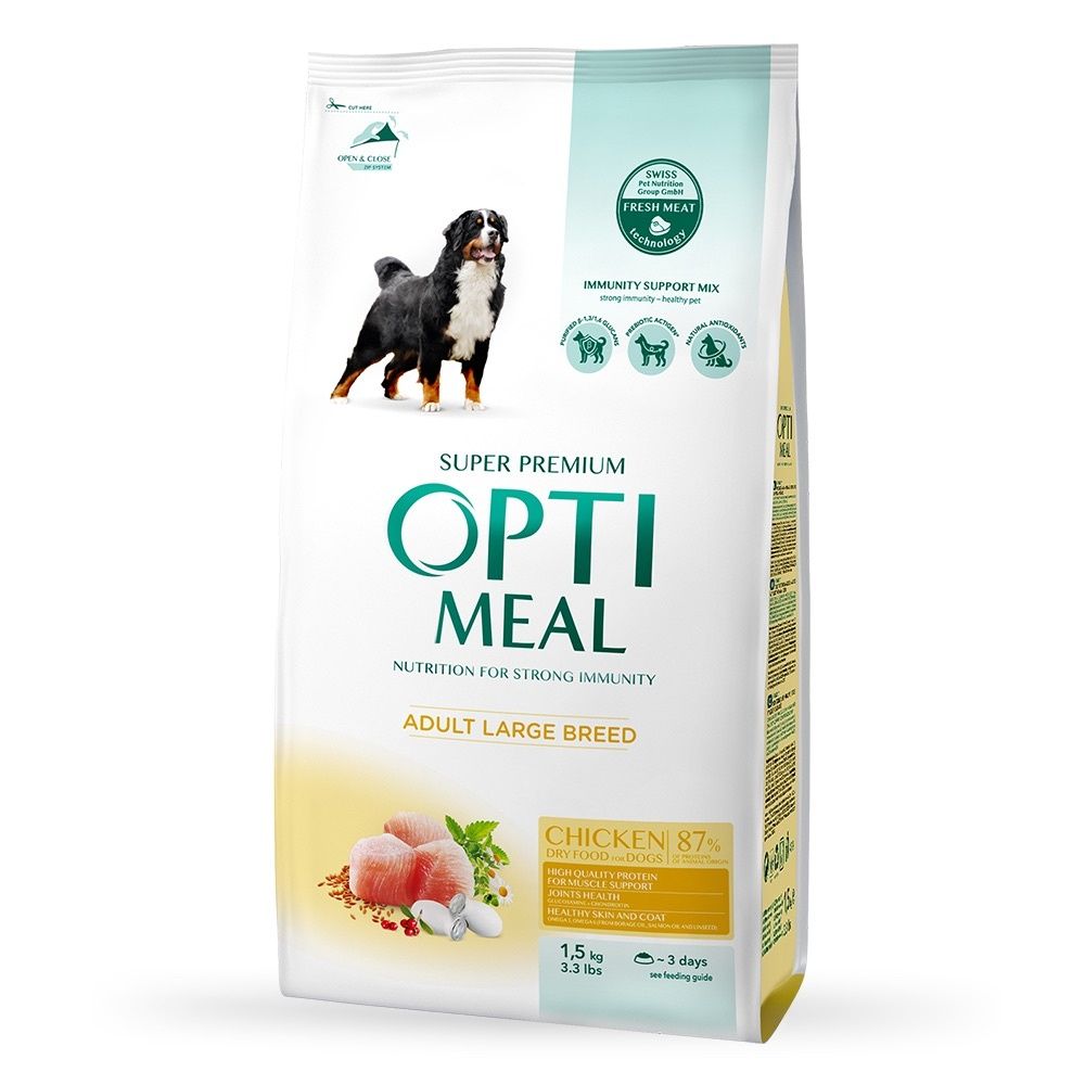 Акція сухий корм Optimeal для собак 24 кг