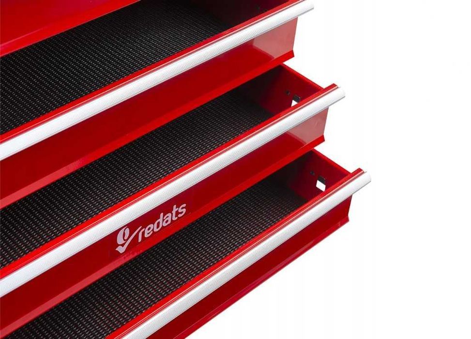 Mocna SZAFKA narzędziowa 7 szuflad COMPACT Black Wózek warsztatowy