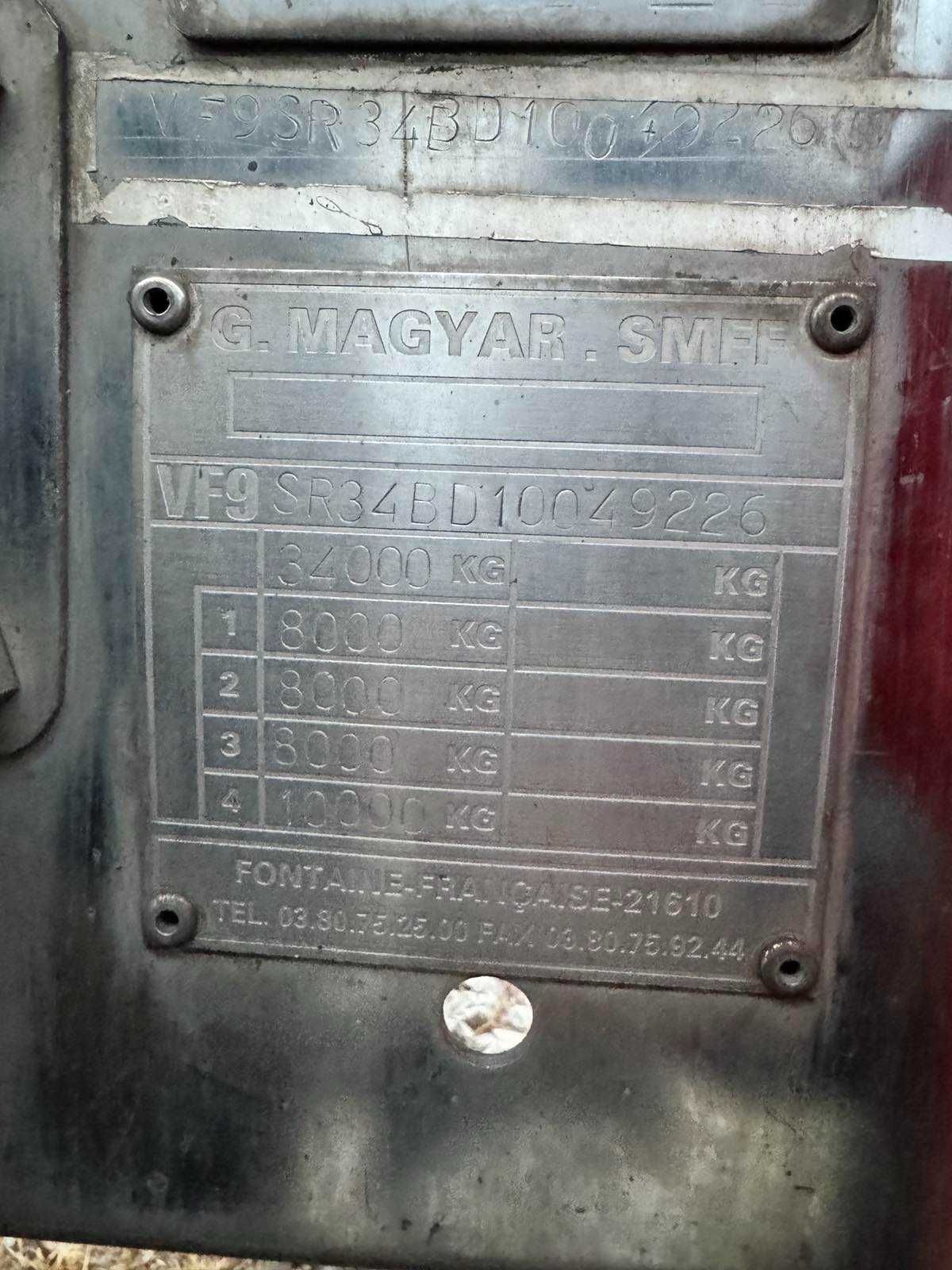Продам автоцистерну MAGIYAR 2002рв- хімічка