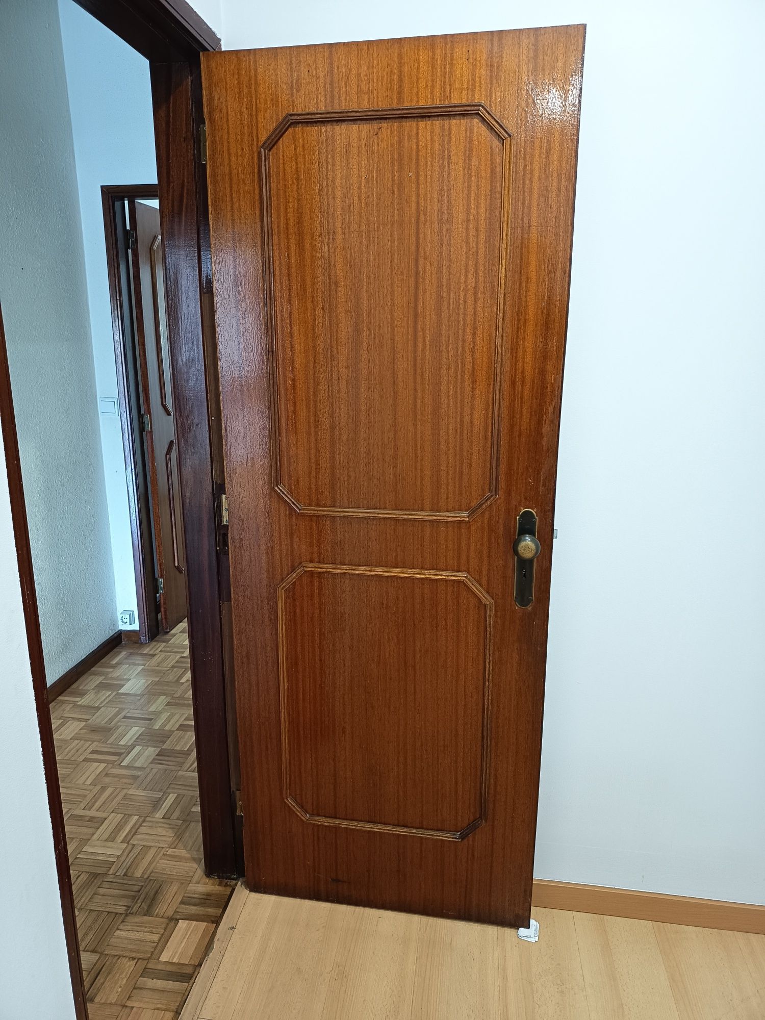 Portas Interiores Madeira Espelhadas Vidros