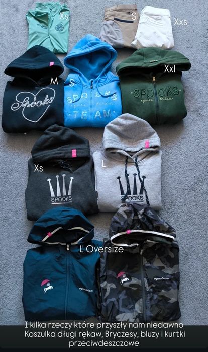 Bluza jezdziecka Spooks XS-XL