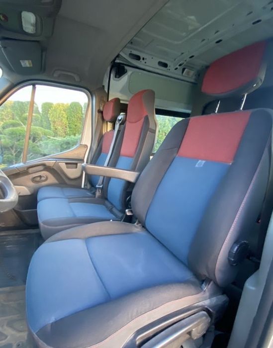 Renault Master Brygadówka 2.3 Diesel 7 os. Klima Kamera 230V - Wynajem